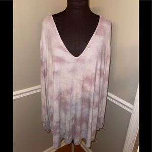 Ava & Viv women’s plus sz shirt sz 4x tye dye